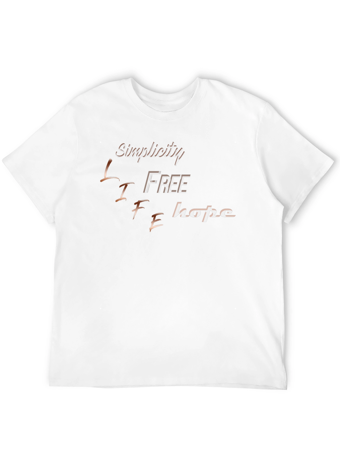 Simplicity Life Free Hope Graphic T-Shirt