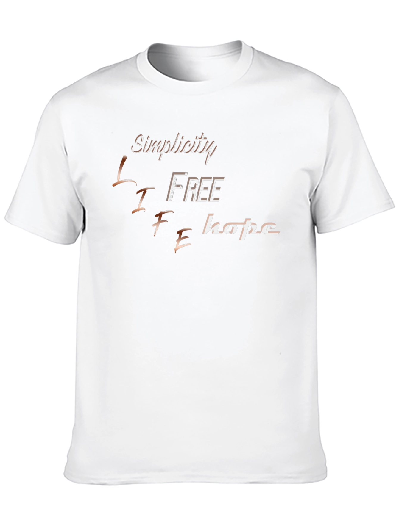 Simplicity Life Free Hope Graphic T-Shirt
