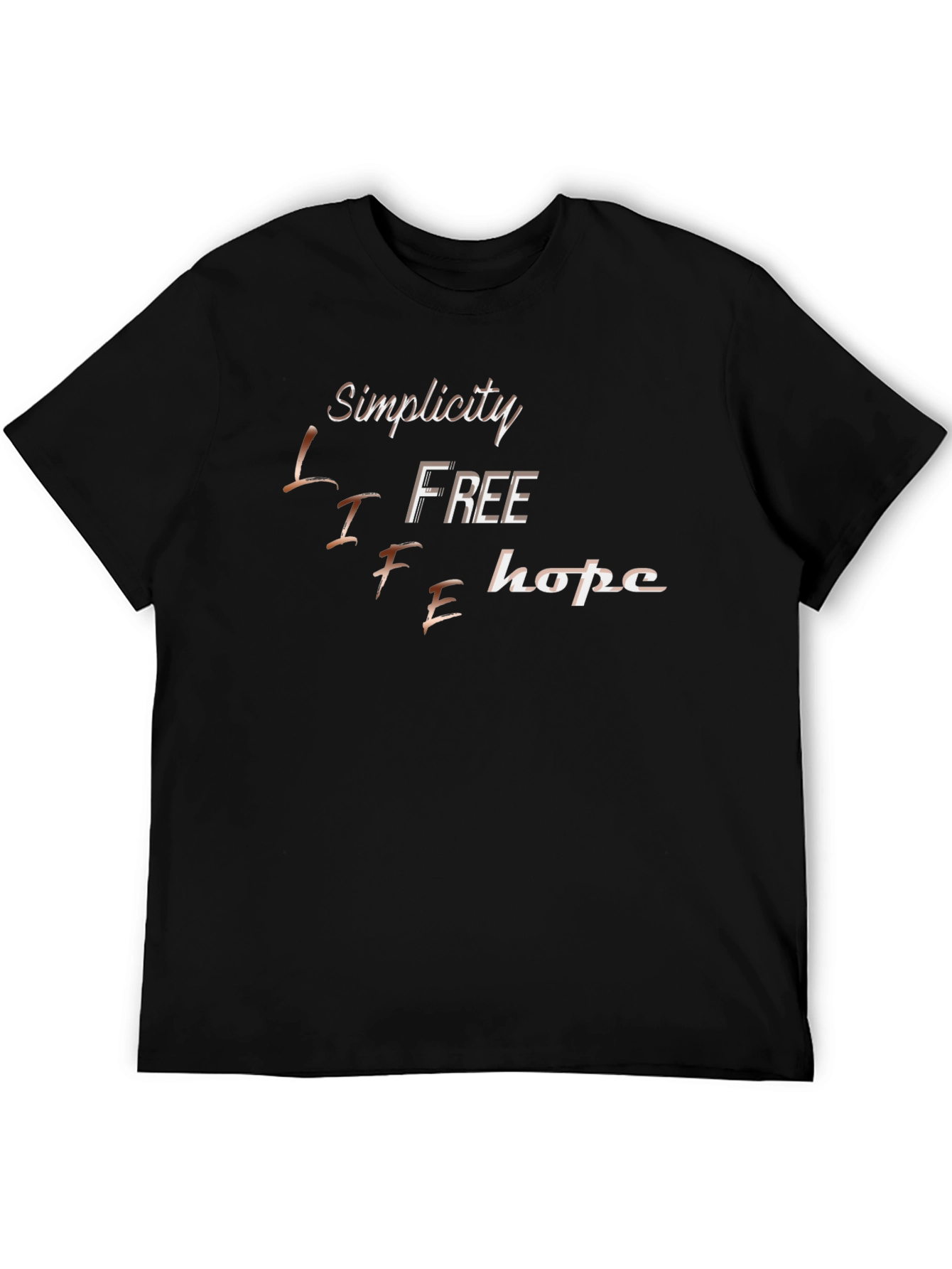 Simplicity Life Free Hope Graphic T-Shirt