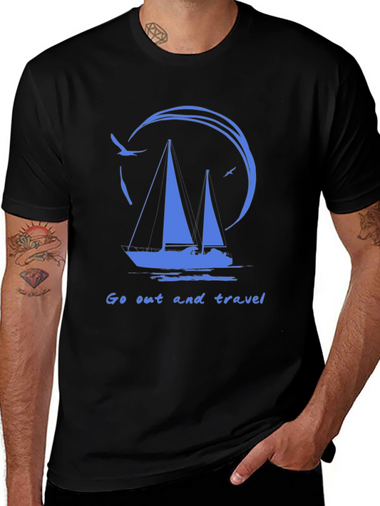 Sailboat Graphic T-Shirt - Travel Ready
