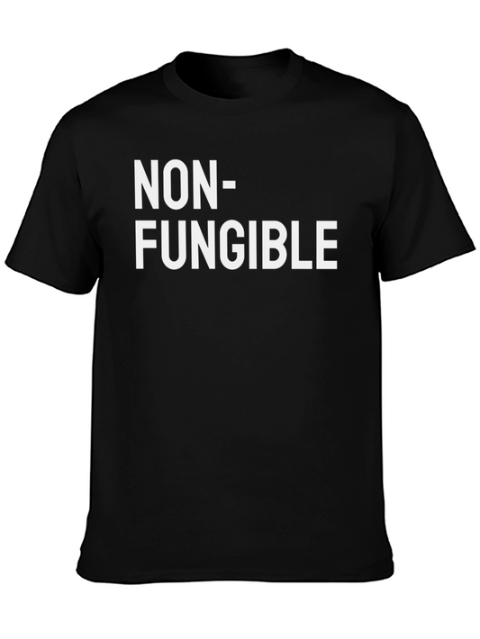 Non-Fungible Black Graphic Tee