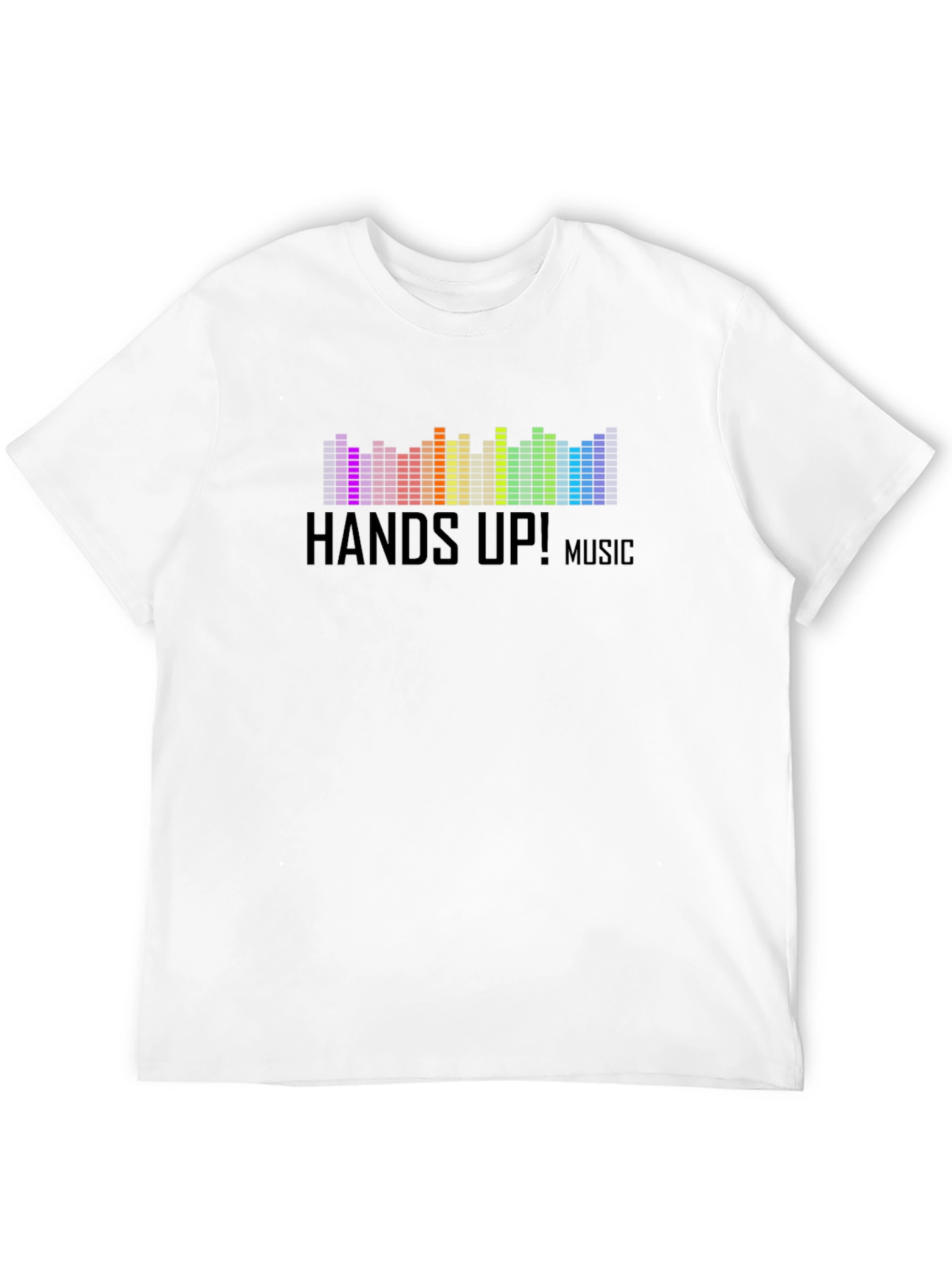 Hands Up! Music Graphic T-Shirt