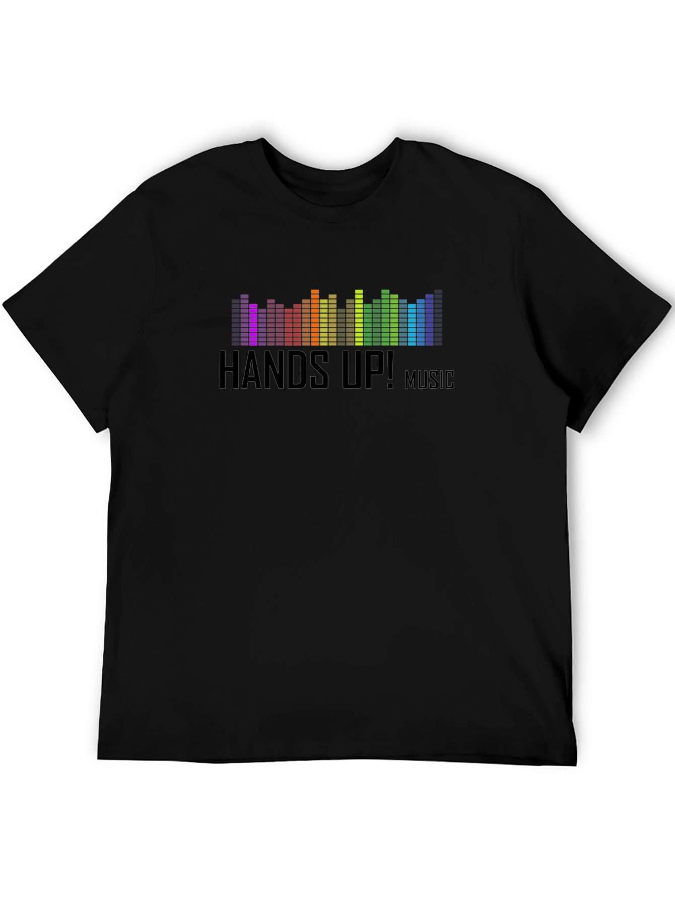 Hands Up! Music Graphic T-Shirt