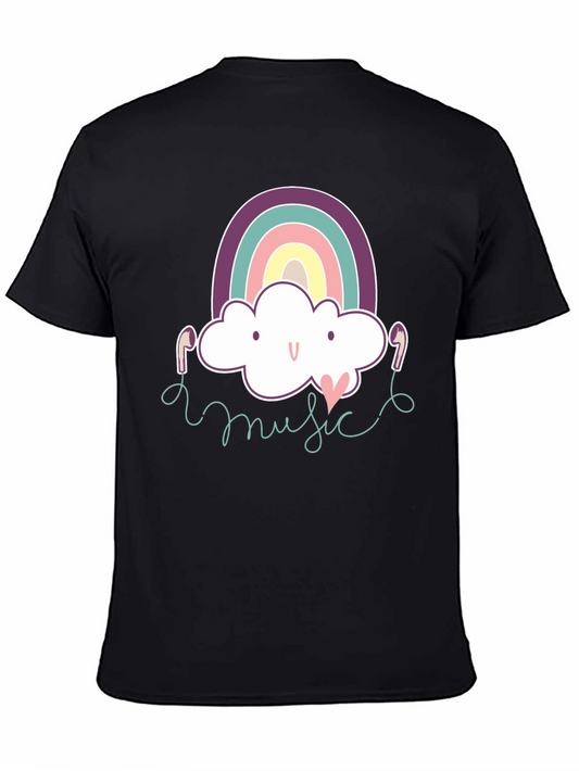 Rainbow Cloud Music T-Shirt