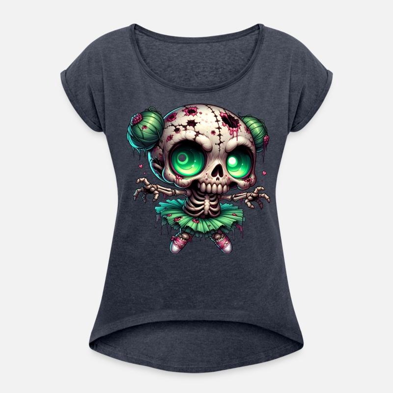 Zombie Ballerina Girl – Creepy Cute Skull Dance