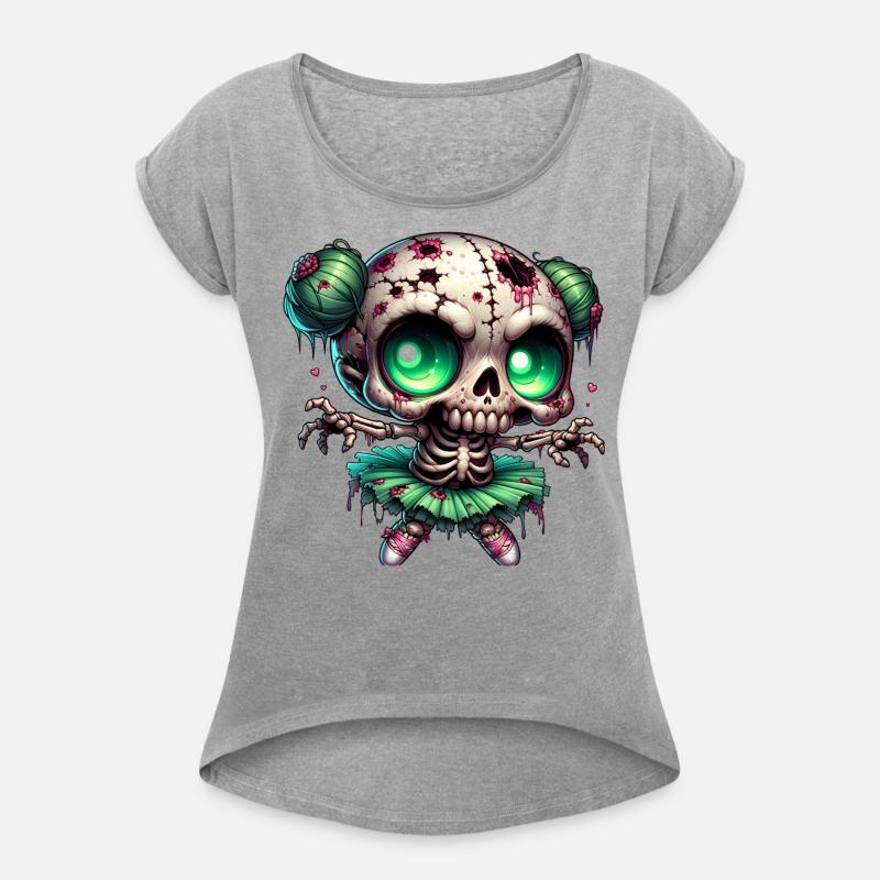 Zombie Ballerina Girl – Creepy Cute Skull Dance