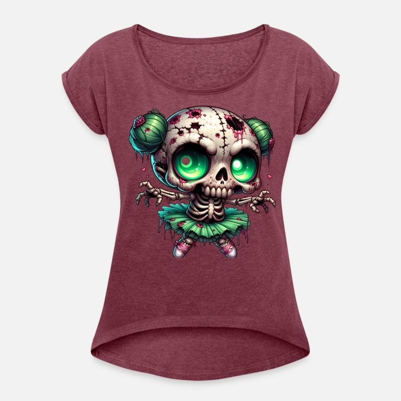Zombie Ballerina Girl – Creepy Cute Skull Dance