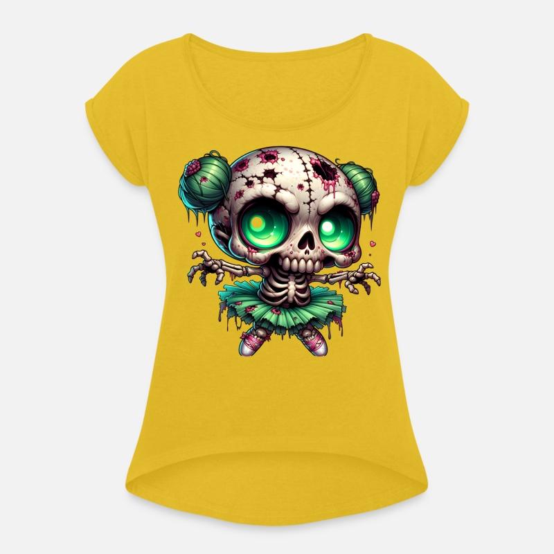 Zombie Ballerina Girl – Creepy Cute Skull Dance