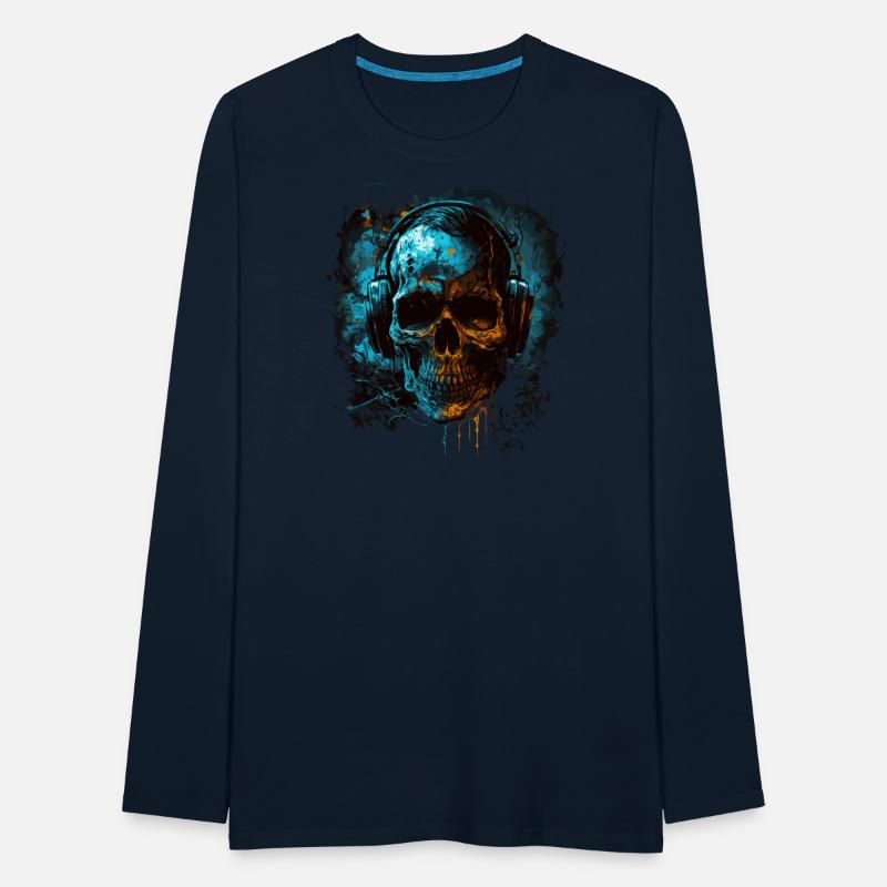 Zombie skull dj