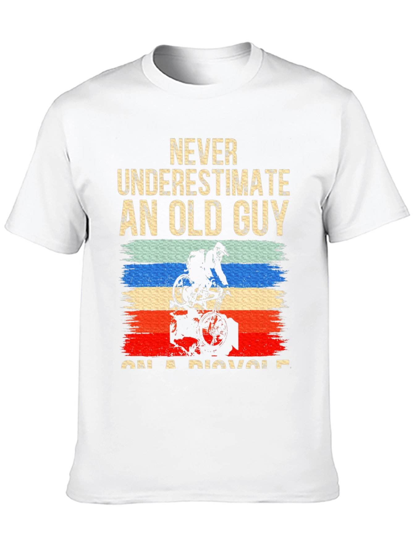 Old Guy On A Bicycle T-Shirt