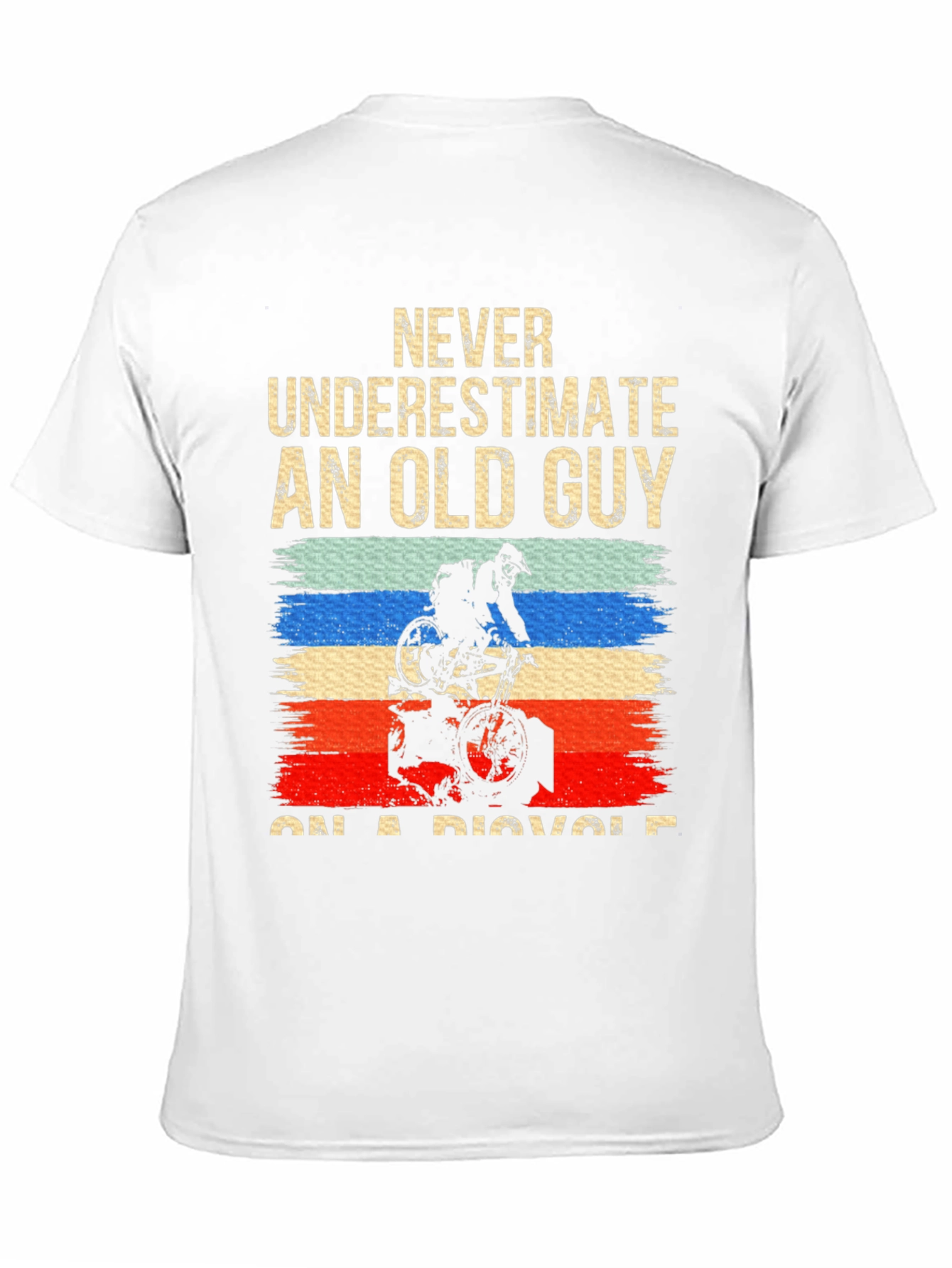 Old Guy On A Bicycle T-Shirt
