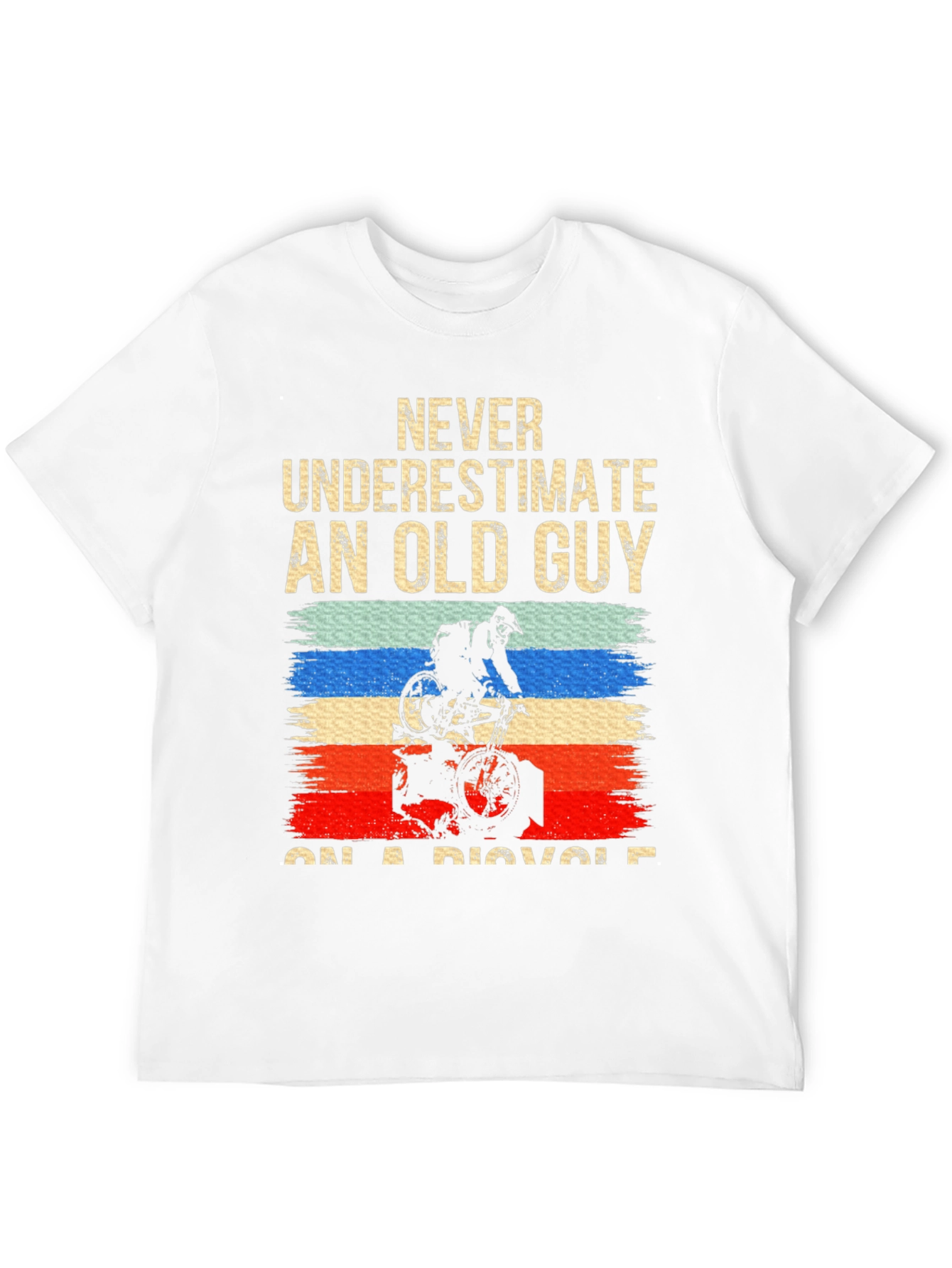 Old Guy On A Bicycle T-Shirt