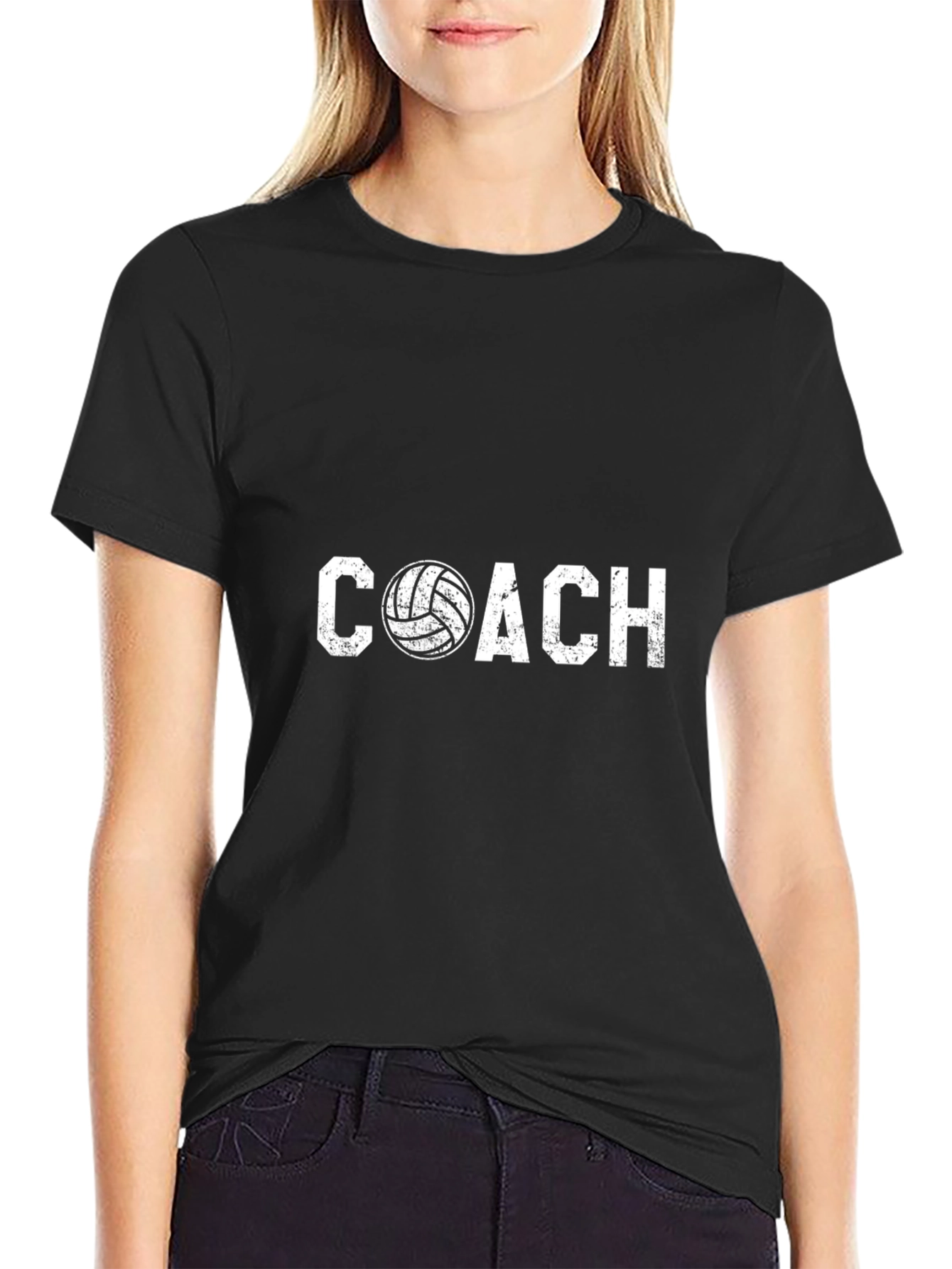 Volleyball Coach Graphic Tee