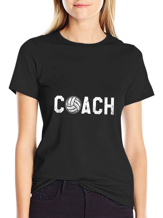 Volleyball Coach Graphic Tee