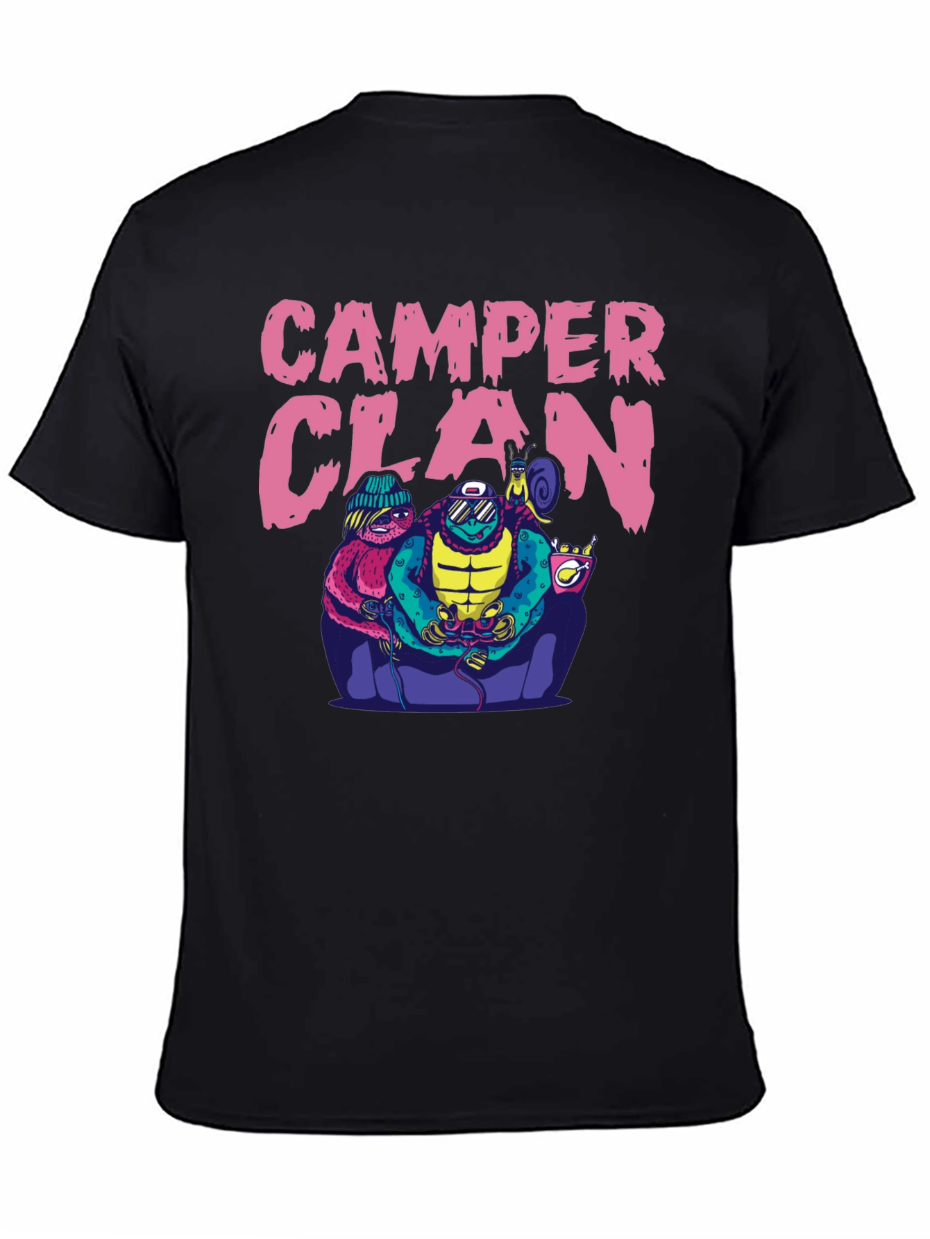 Camper Clan Graphic Tee - Gamer Style