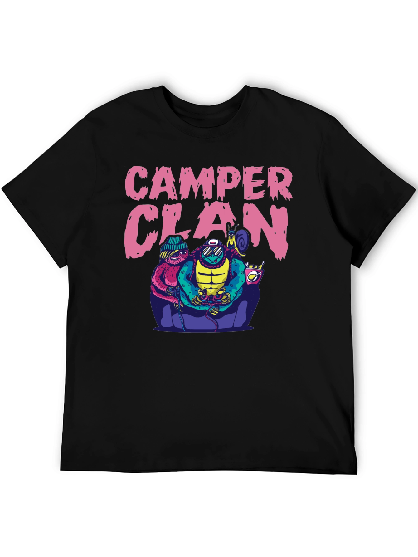 Camper Clan Graphic Tee - Gamer Style
